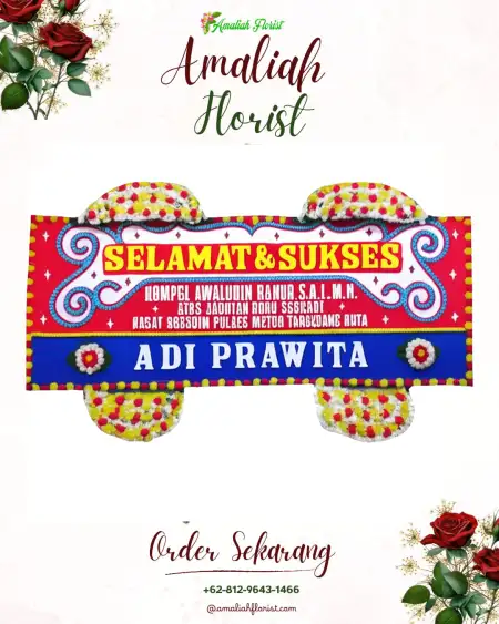 Papan Bunga Ucapan Selamat Jumputrejo